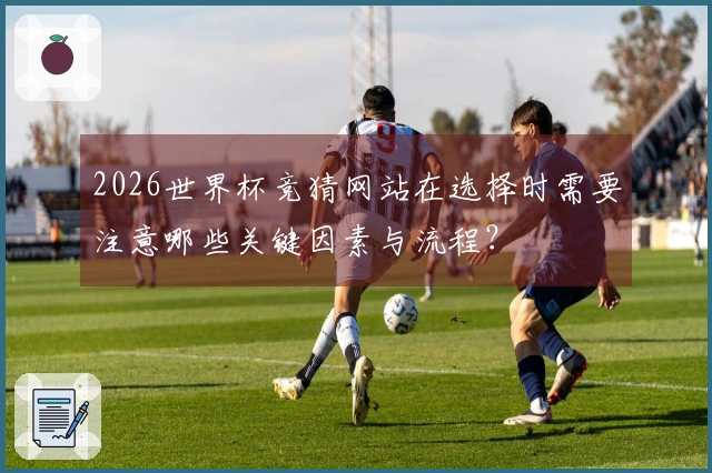 2026世界杯竞猜网站在选择时需要注意哪些关键因素与流程？