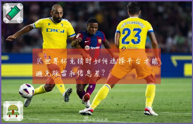 买世界杯竞猜时如何选择平台才能避免踩雷和信息差？