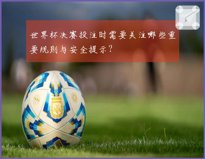 世界杯决赛投注时需要关注哪些重要规则与安全提示？